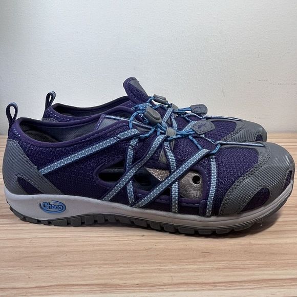 Chaco Shoes - Chaco Outcross Evo Womens Size 6.5 Shoes Purple Gray Hiking‎ Sandals Outdoor